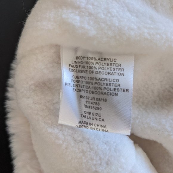 Kids Plush Christmas Reindeer Trapper Hat New - Picture 7 of 9